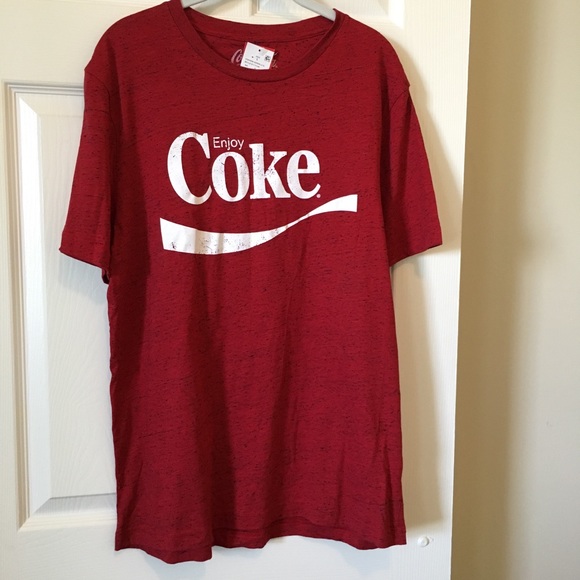 Coca Cola Other - NWT Men's Coca-Cola Tee T-Shirt - Red with Black